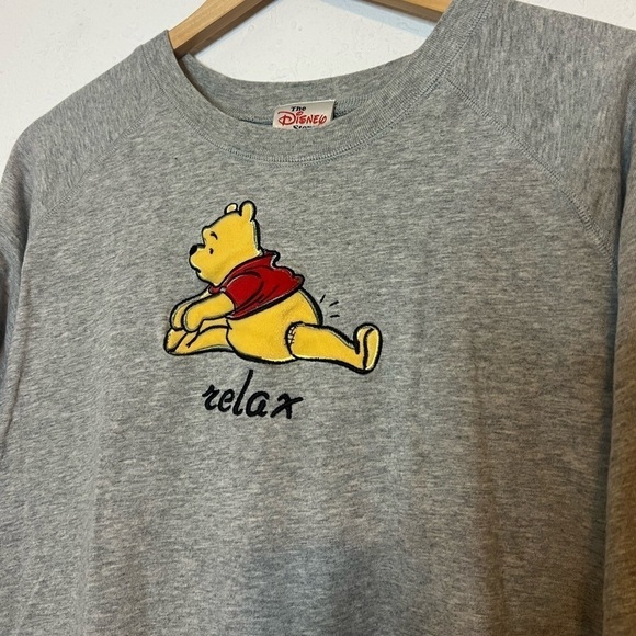 The Disney Store Winnie the Pooh Relax Sleep Shirt Medium - Picture 2 of 6